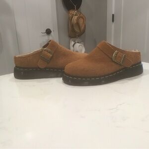 Dr. Martens Tan Mules